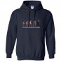 Go back we messed up trump evolution funny parody Hoodie