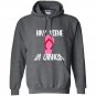 Hay viene la chancla funny hispanic humor pink Hoodie