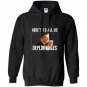 Heres to all us deplorables Hoodie