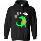 Hey buddy dinosaur lunch Hoodie