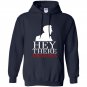 Hey there demons heather Hoodie