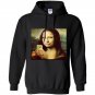Hilarious parody mona lisa taking a selfie Hoodie
