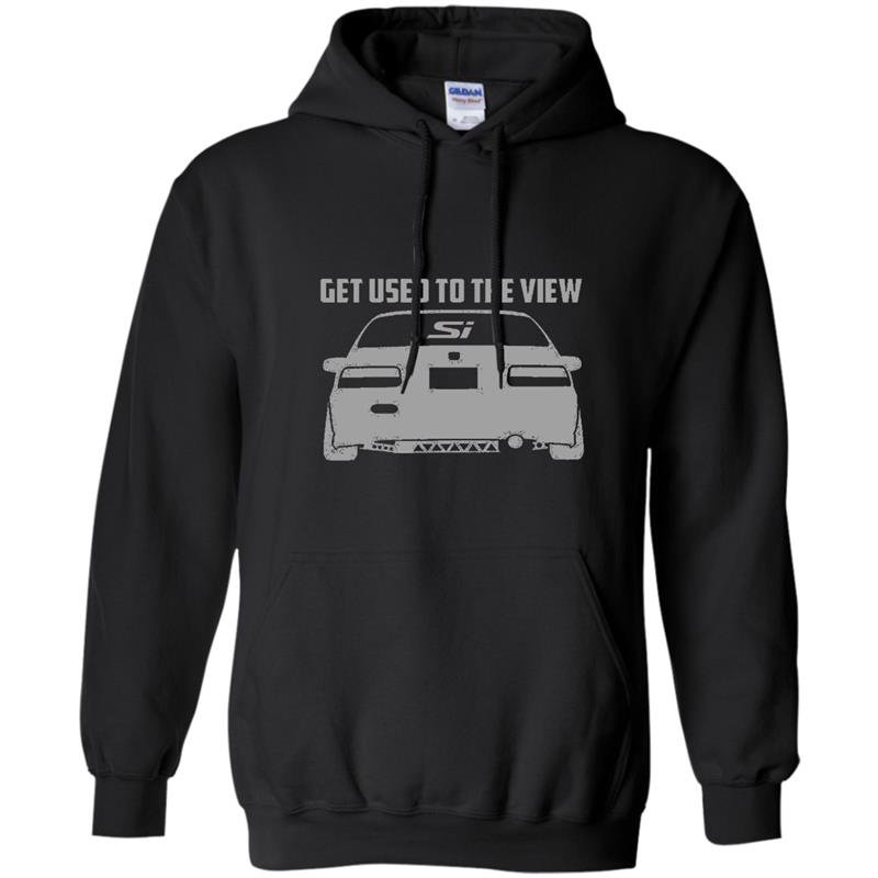 Honda civic lowered si get used the the view racing mens stealth Hoodie