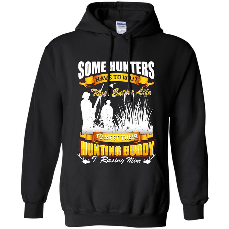 Hunting dad meet their hunting buddy Hoodie