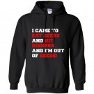 I came to eat seeds and hit dingers baseball gifts Hoodie