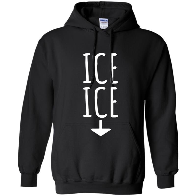 Ice twice pregnancy announcement funny Hoodie