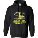 I fight everyday childhood cancer awareness Hoodie