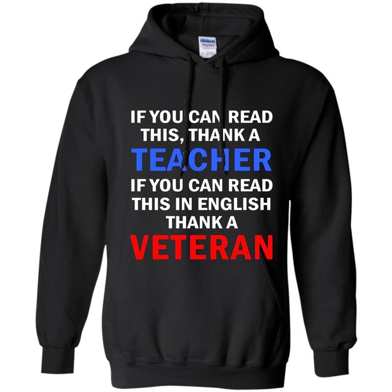 If you can read this in english thank a veteran Hoodie