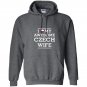 I love my awesome czech wife flag heart tee for husband Hoodie
