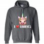 I love unipigs funny unicorn pig lover Hoodie