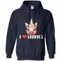 I love unipigs funny unicorn pig lover Hoodie