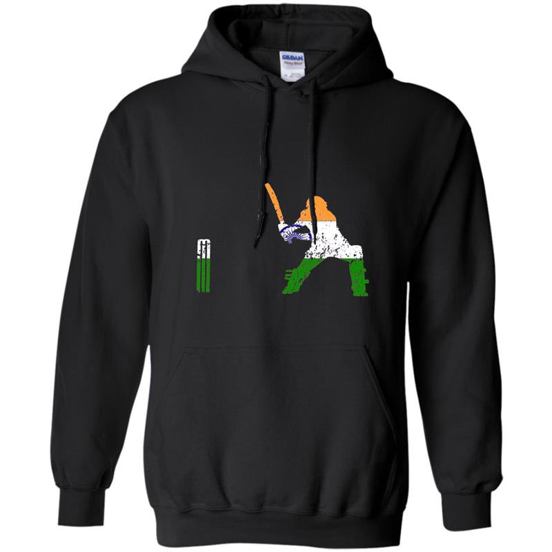 Indian cricketer batsman wicket cricket match gift Hoodie