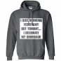 I quit drinking yesterday but tonight i celebrate my comebac Hoodie