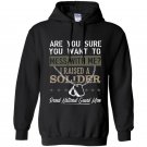 I raised a soldier proud national guard mom Hoodie