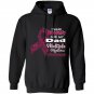 I wear burgundy for my dad multiple myeloma awareness Hoodie
