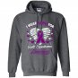 I wear purple for arnold chiari malformation awareness Hoodie