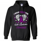 I wear purple for rett syndrome awareness Hoodie