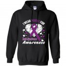 I wear purple for rett syndrome awareness Hoodie