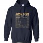 June 1989 facts funny facts Hoodie