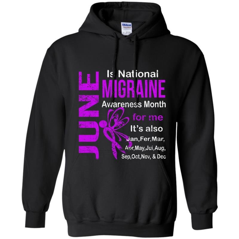 June is migraine awareness month Hoodie