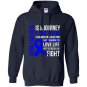 Juvenile arthritis is a journey i choose fighting Hoodie