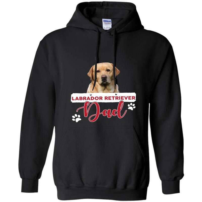 Labrador retriever dad fathers day Hoodie