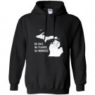Lake michigan funny no sharks salt worries born home Hoodie