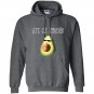 Lets get smashed cool avocado deal with it vegan Hoodie