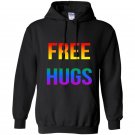Lgbt gay pride free hugs rainbow Hoodie