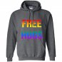 Lgbt gay pride free hugs rainbow Hoodie