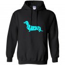Low rider wiener dog daschund Hoodie