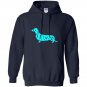 Low rider wiener dog daschund Hoodie