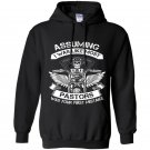 Mens assuming biker pastor ver 2 Hoodie