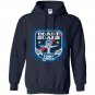 Mens coast guard proud uncle Hoodie