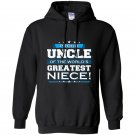 Mens proud uncle of the worlds greatest niece uncle gift Hoodie