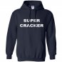 Mens super cracker large Hoodie