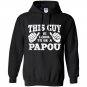 Mens this guy is going to be a papou Hoodie