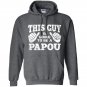 Mens this guy is going to be a papou Hoodie