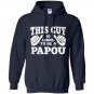 Mens this guy is going to be a papou Hoodie