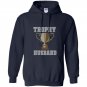 Mens trophy husband mens vintage style trophy husband Hoodie