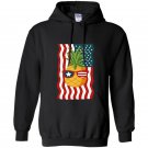 Merica sunglasses flag pineapple 4th of july patriots Hoodie