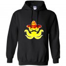 Mexican octopus with mustache and sombrero funny tee Hoodie