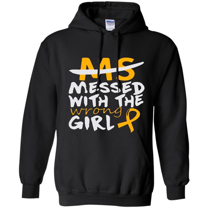 Ms messed with the wrong girl Hoodie