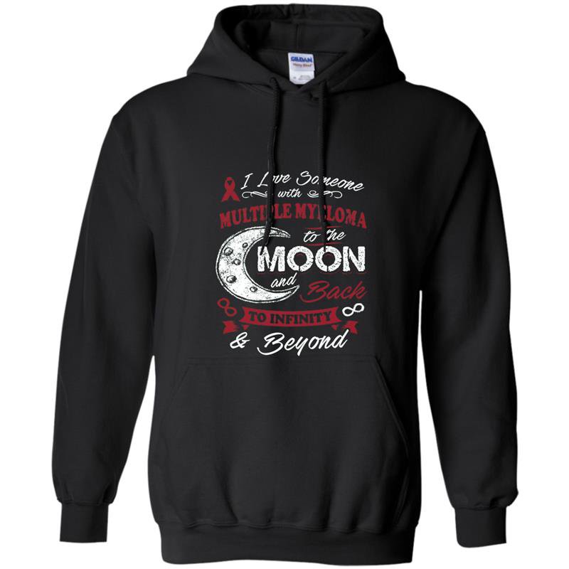 Multiple myeloma awareness moon back love Hoodie