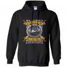 My family is protected by odin and a crazy dad Hoodie