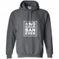 No muslim ban ever political Hoodie