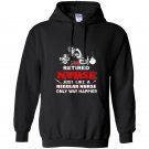 Nurse retired nurse just like a regular nurse only Hoodie