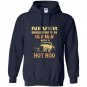 Old man with a hot rod Hoodie