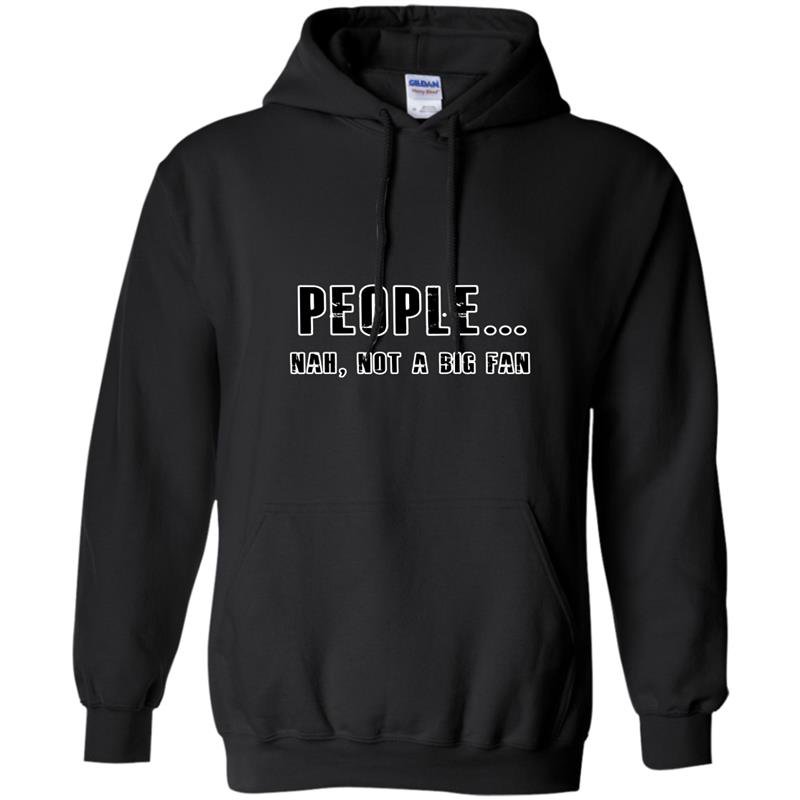People nah not a big fan introvert funny Hoodie