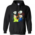 Pythagoras fights einstein c2 funny science tee gift Hoodie